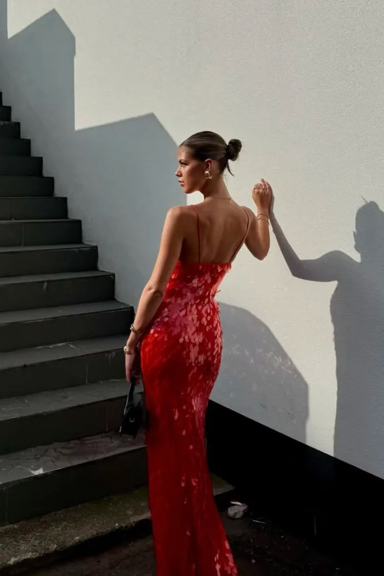 Kailani - Vestido Largo Maxi con Lentejuelas