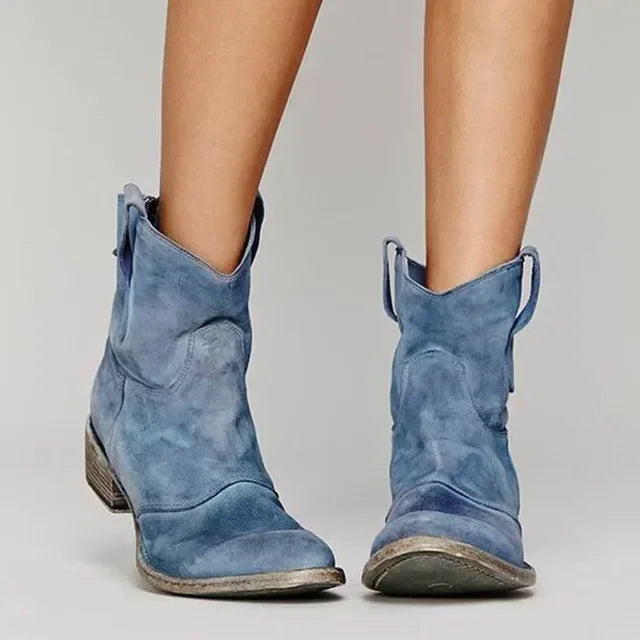 Fabiola - Elegantes botas vaqueras vintage