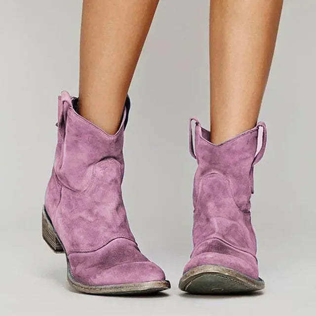Fabiola - Elegantes botas vaqueras vintage