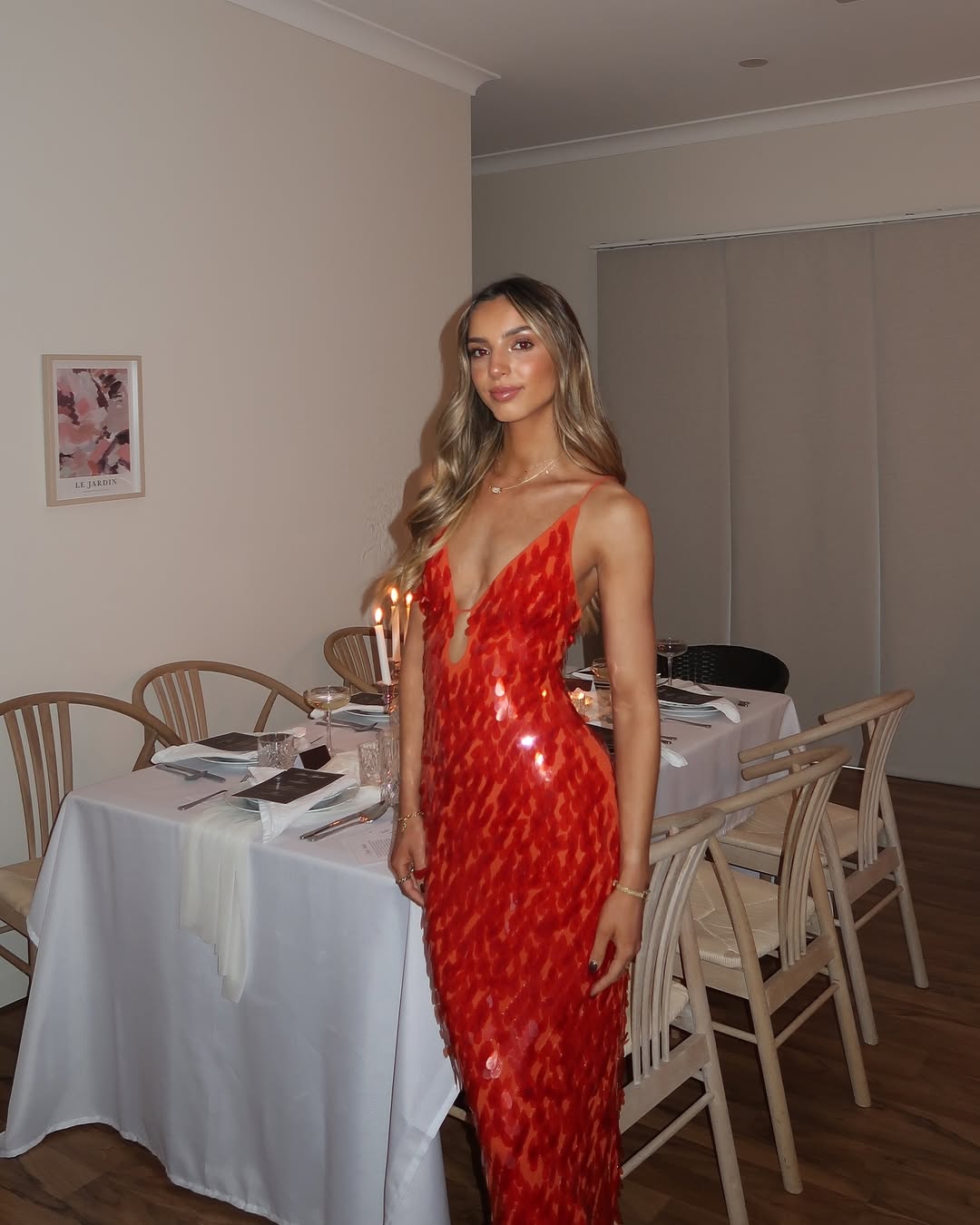 Kailani - Vestido Largo Maxi con Lentejuelas
