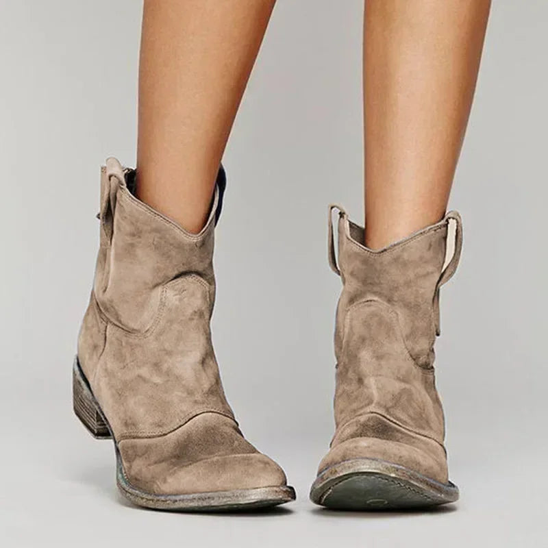Fabiola - Elegantes botas vaqueras vintage