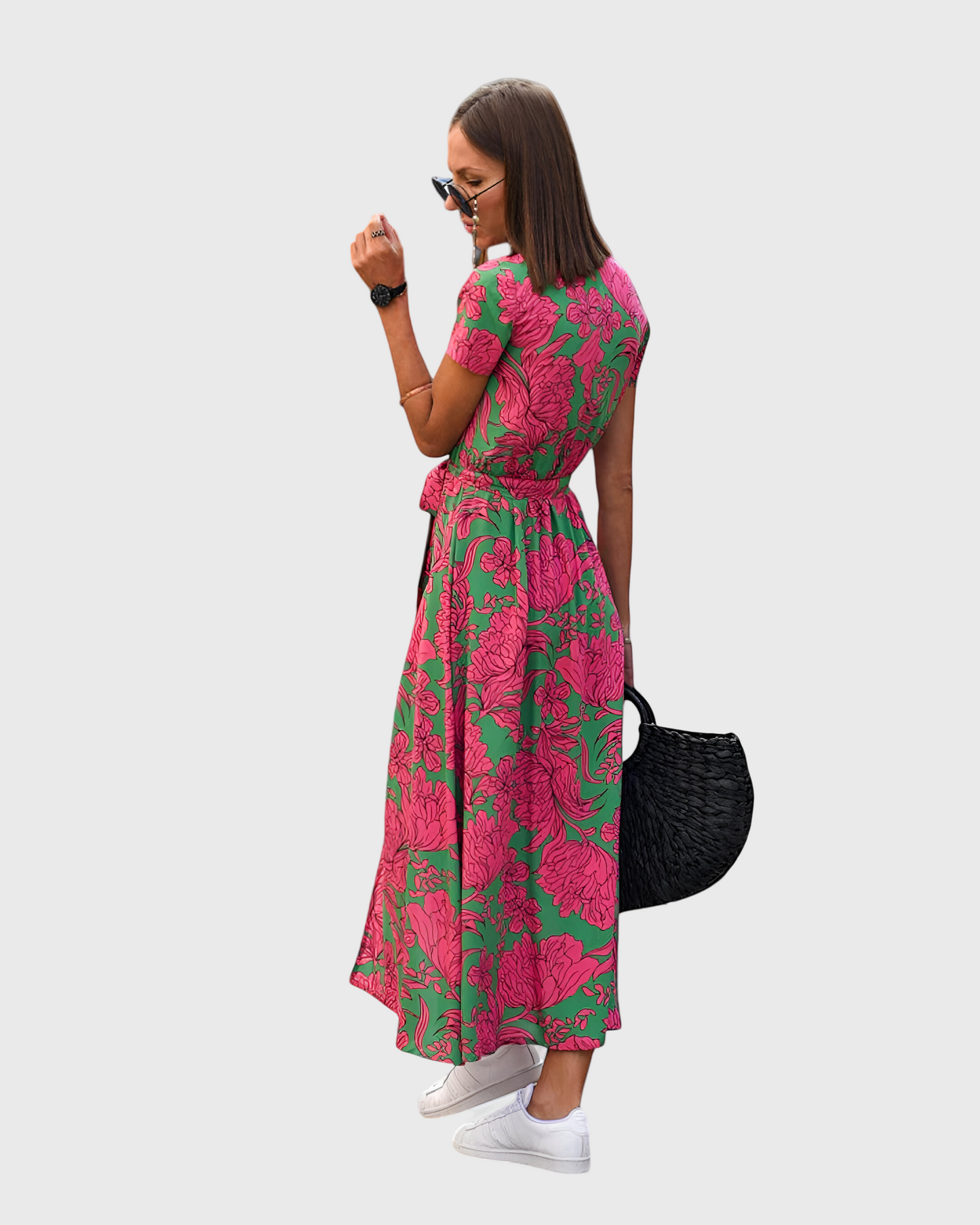 Abim - Elegante vestido de algodón
