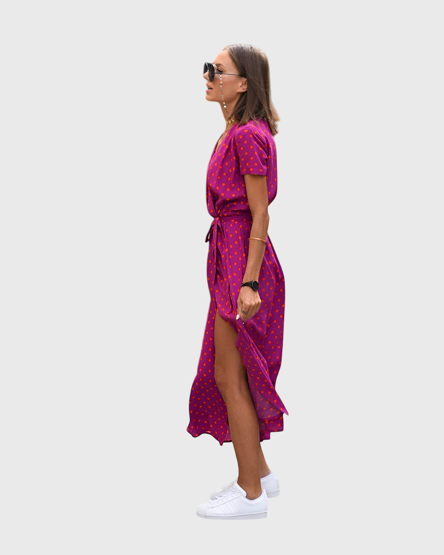 Abim - Elegante vestido de algodón