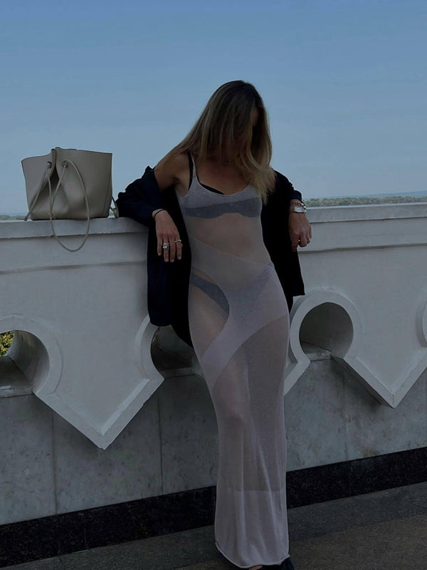 Sofia - Vestido largo de punto