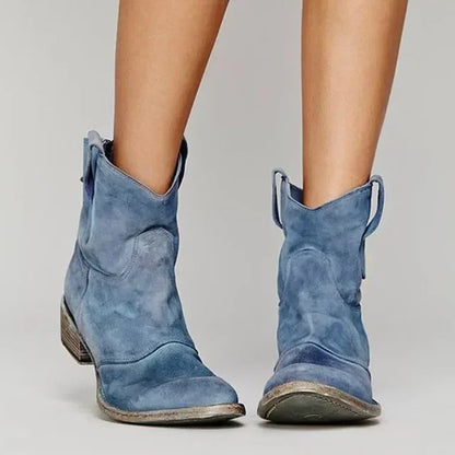 Fabiola - Elegantes botas vaqueras vintage