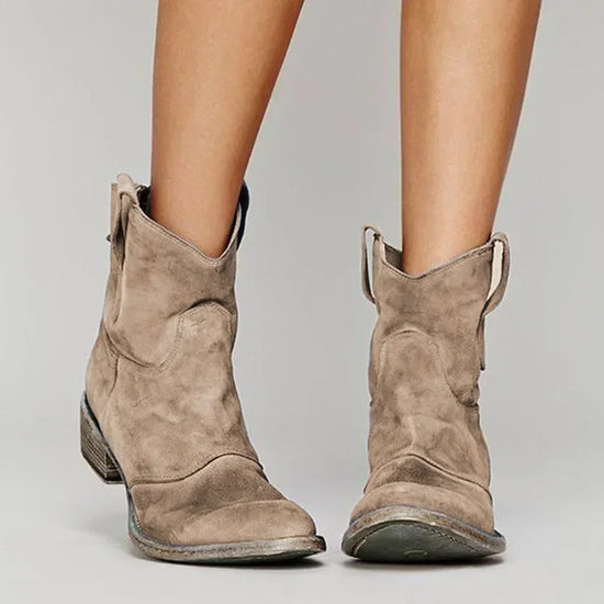 Fabiola - Elegantes botas vaqueras vintage