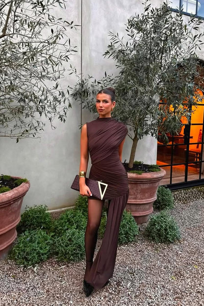 Luméa - Vestido largo sin mangas