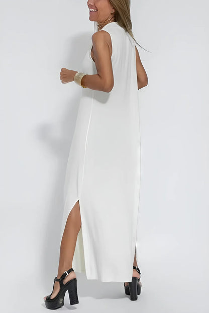 Ava | Elegante vestido largo + cárdigan a juego de REGALO